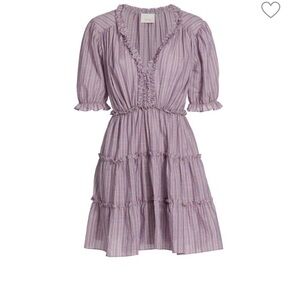 Cinq à Sept Tish Purple Plaid Mini Dress size 10